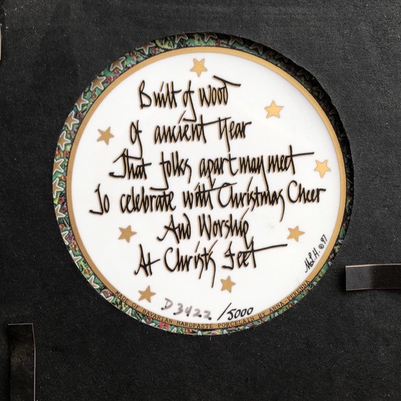 P. Buckley Moss Set of 3 Ornaments in Custom Frame - Picture 8 of 15